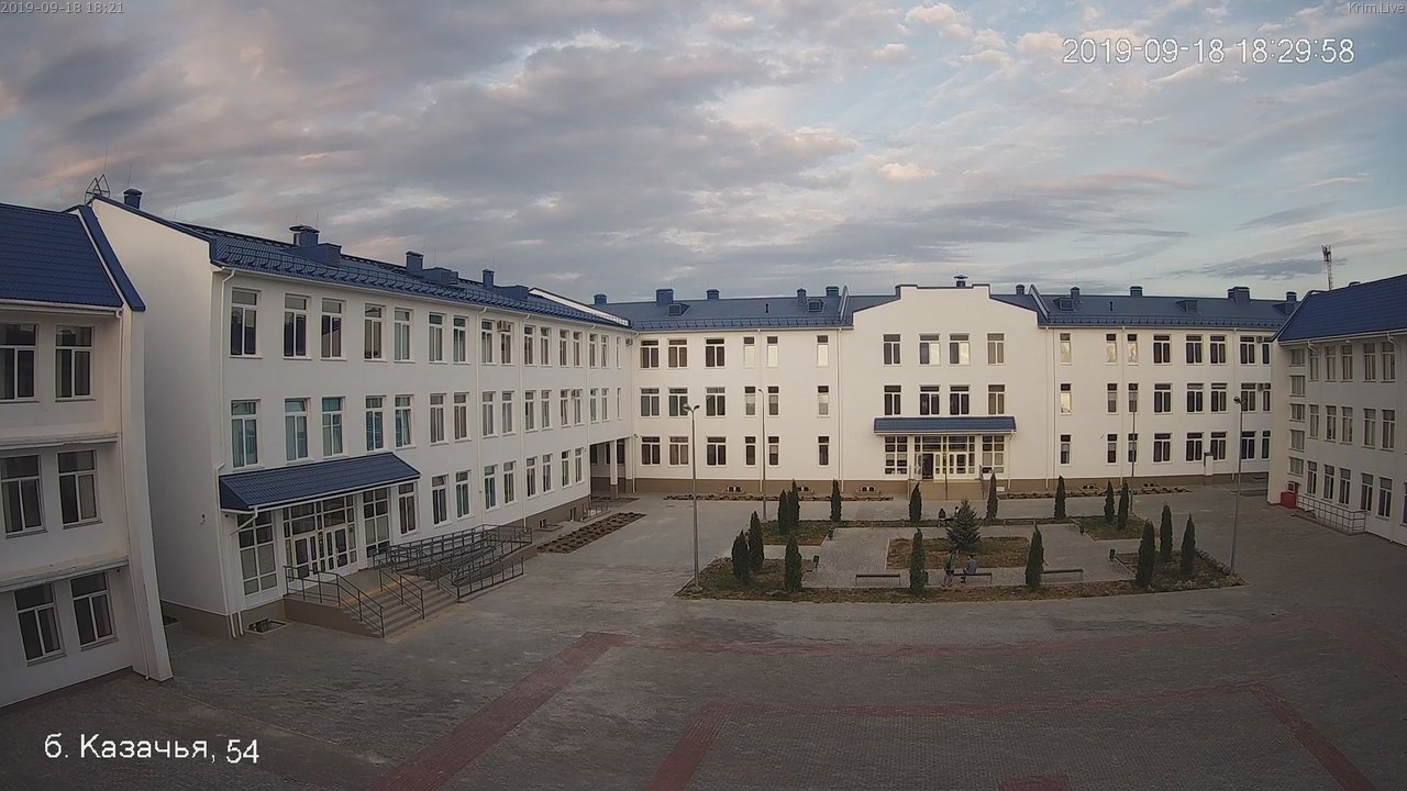 Севастополь: Строительство школы бухта Казачья